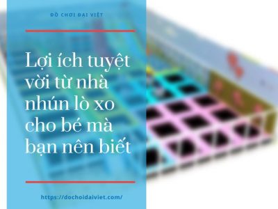 Lợi ích tuyệt vời từ nhà nhún lò xo cho bé mà bạn nên biết