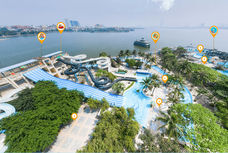 Giá vé công viên nước hồ tây như thế nào