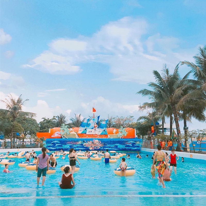 Kinh nghiệm đi công viên nước Hồ Tây