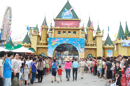 Thời gian mở cửa công viên nước Hồ Tây