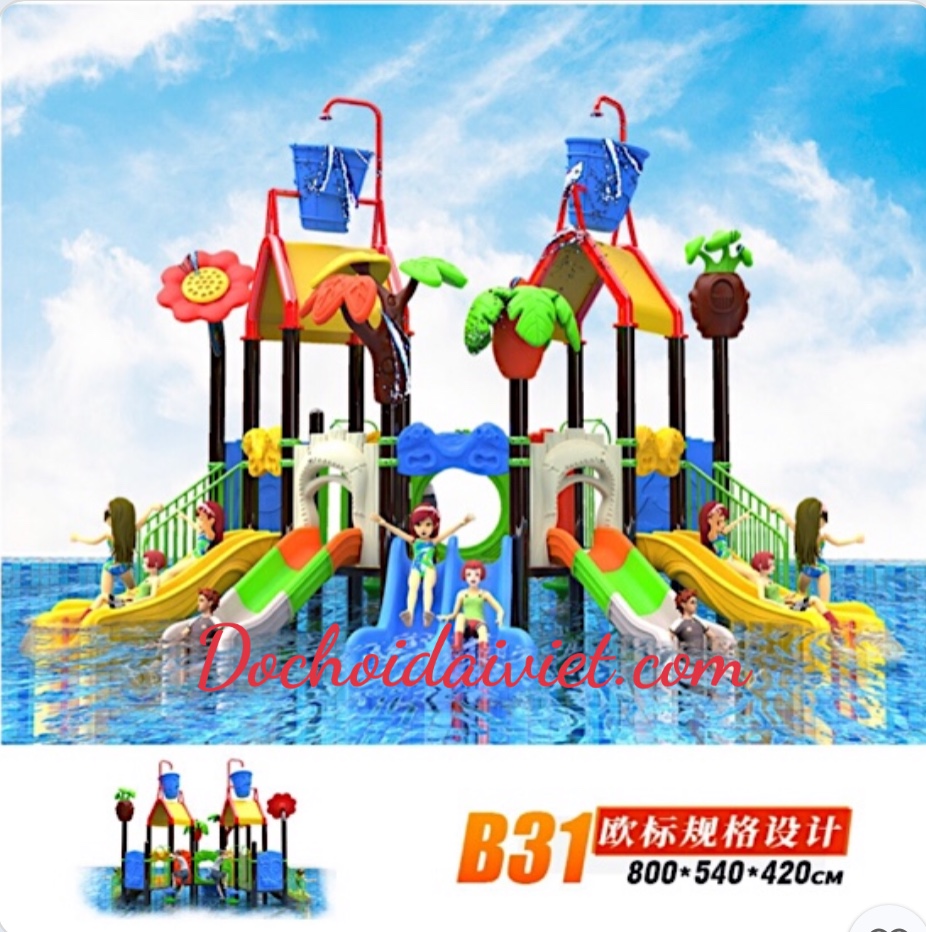 Bộ đồ chơi công viên nước