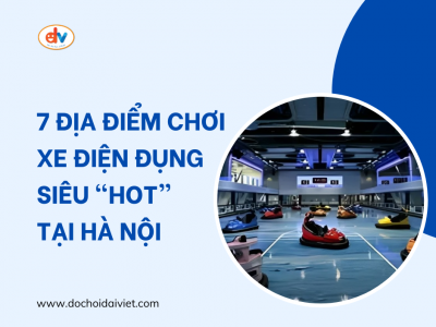 7 địa điểm chơi xe điện đụng siêu “hot” tại Hà Nội