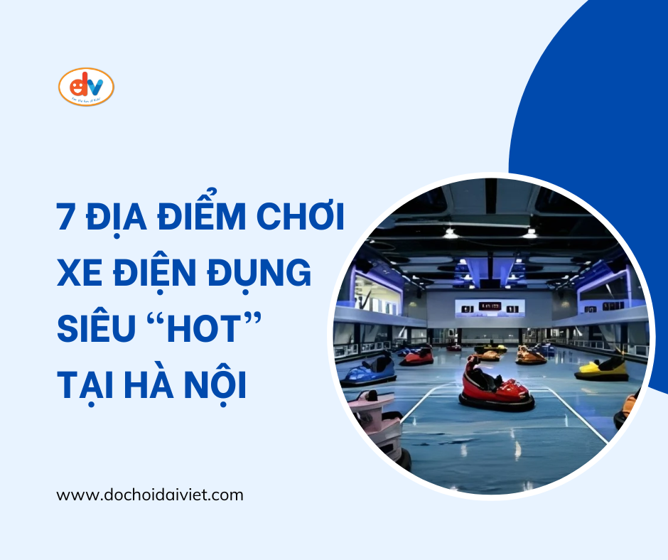 7 địa điểm chơi xe điện đụng siêu "hot" tại Hà Nội