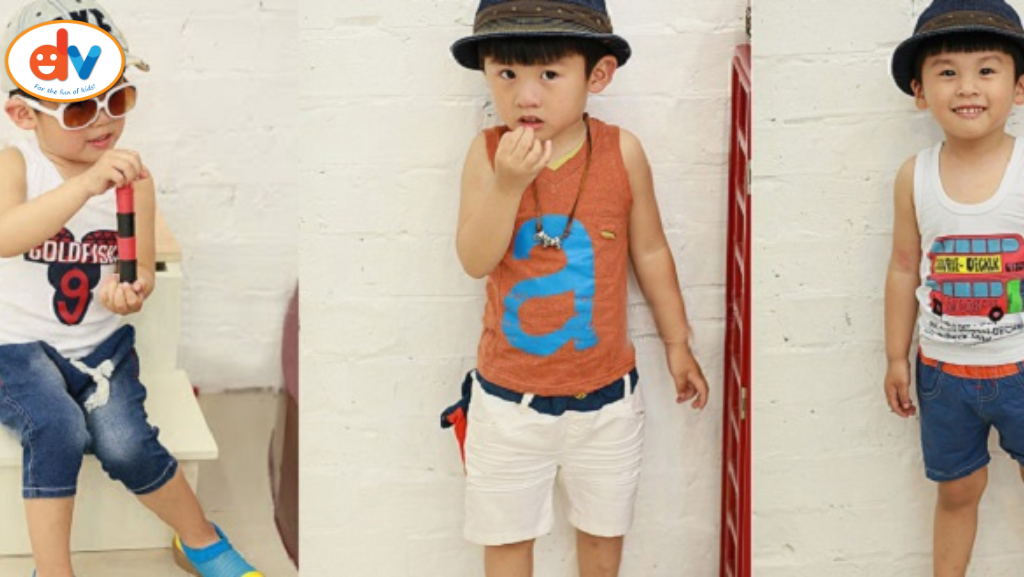 Chọn trang phục phù hợp cho trẻ trong những ngày nắng nóng