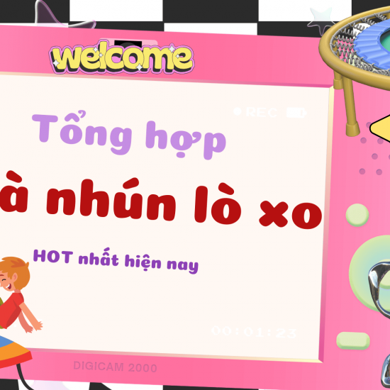 Tổng hợp các mẫu thiết kế nhà nhún lò xo hot nhất hiện nay