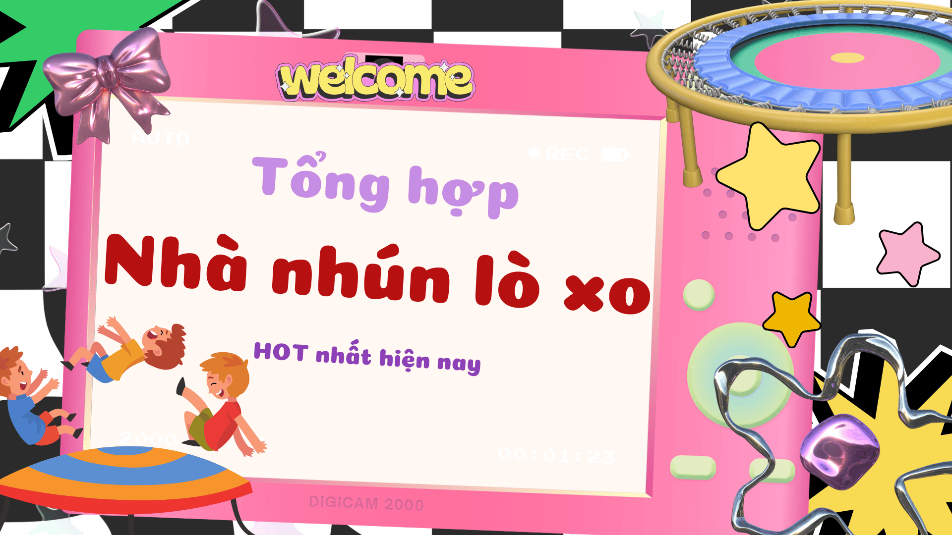 Tổng hợp các mẫu thiết kế nhà nhún lò xo hot nhất hiện nay