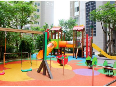 Cách thiết kế khu vui chơi ngoài trời an toàn và hiện đại