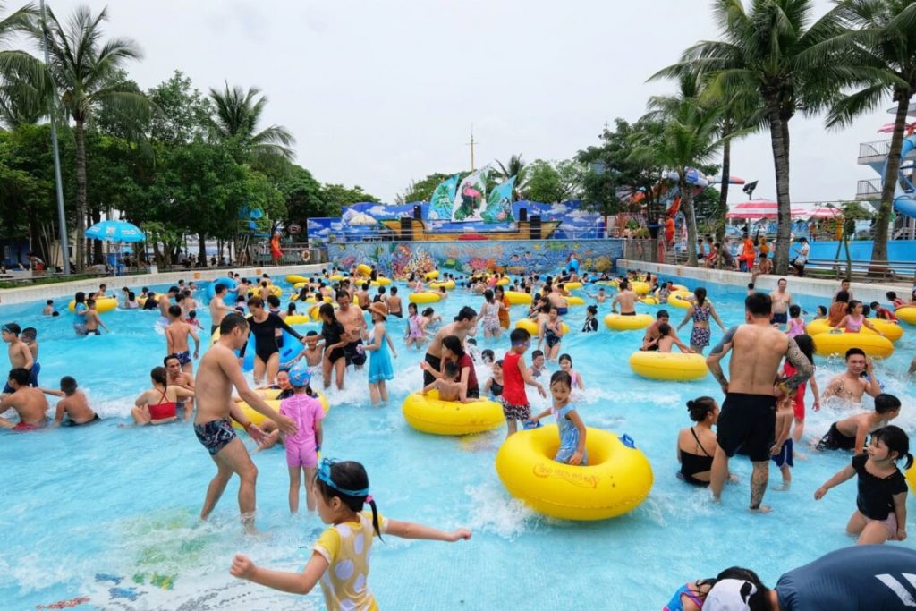 Chi phí xây dựng công viên nước hết khoảng bao nhiêu tiền?