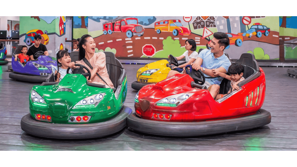 Cấu tạo của xe điện đụng gồm những bộ phận nào?